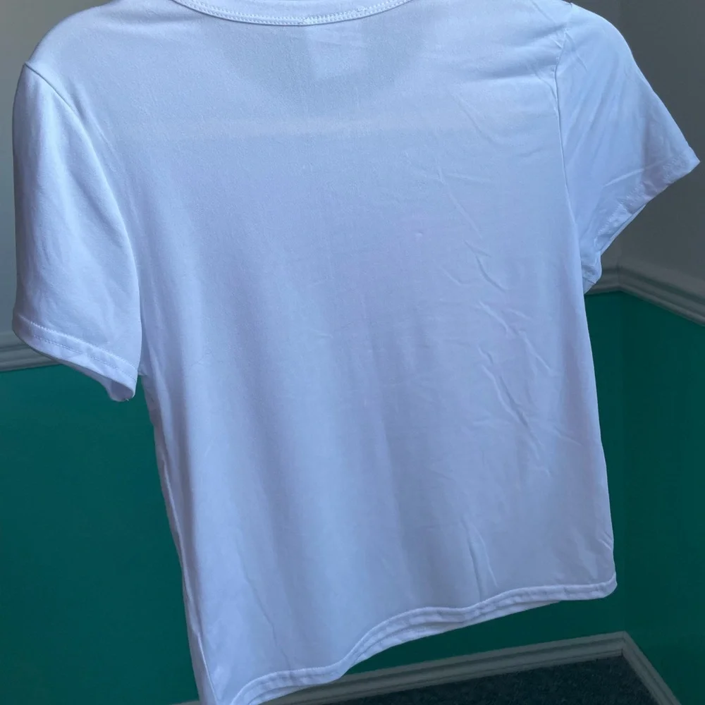 Olivia Rae White Short Sleeve Tee - Picture 2 of 3